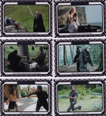 Game of Thrones Inflexions - International 150-Card Parallel Set Numbered to 50 - Image 1 of 2