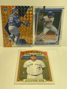 Alejandro Kirk 2021 Panini Mosaic Orange, Donruss Optic, Heritage Lit Free Ship - Picture 1 of 4