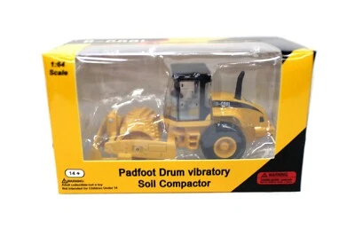 C-COOL 1:64th Padfoot Drum vibratory Soil Compactor Truck Vehicle Model Gift Toy - Image 1 of 4