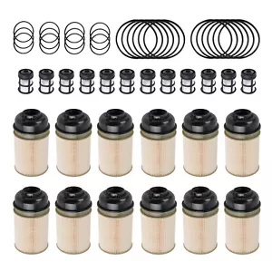 Fuel Filter Set for Freightliner Cascadia 125 12.8L 14.8L 15.6L 2013-2019 PF9908 - Picture 1 of 12