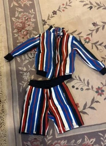 DOLCE & GABBANA Kids Brushstroke-stripe PrintVisit Bomber Jacket And shorts Set - Picture 1 of 6