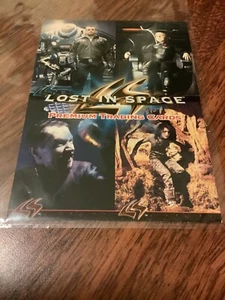 LOST IN SPACE PREMIUM DELUXE PROMO 4 CARD SHEET ML1 1998 INKWORKS - Picture 1 of 2