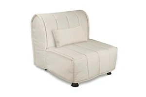 EVERGREENWEB - Divano letto color PANNA Materasso Waterfoam Prontoletto -Evening - Imagen 1 de 8