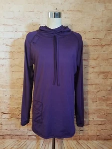 Yoga Damen Pullover High Low Hoodie Gr. M Sweatshirt Performance Stoff - Bild 1 von 7