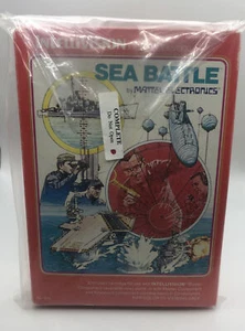 Vintage 1980 INTELLIVISION SEA BATTLE BOXED Tested And Working - Picture 1 of 4
