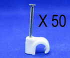 50 x 7mm white Cable clip cheaper than any other seller (I have black too) 