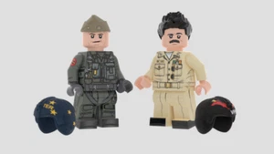 The Instructors Minifig Two Pack Brickmania Minifigs Minifigure Brand New - Picture 1 of 1