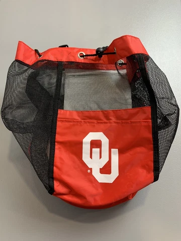 Unisex Adult Oklahoma Sooners Red College Small Backpack/Laundry Bag Cover