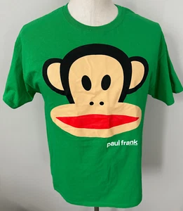 Paul Frank Julius Monkey Green Short Sleeve T Shirt Size Large (L) - Picture 1 of 3