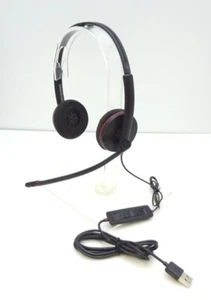 HP POLY Blackwire C3220 Stereo Corded USB-A PC Headset in BLACK HP 8S0L9A6#ABA - Picture 1 of 2
