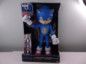 Sonic The Hedgehog 3 Ultimate Talking Sonic (Damaged Box & Missing Nose) Works - Picture 1 of 6