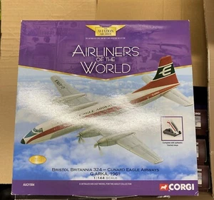 Corgi AA31504 Aviation Archive Bristol Britannia 324 Cunard Eagle Airways G-ARKA - Picture 1 of 3
