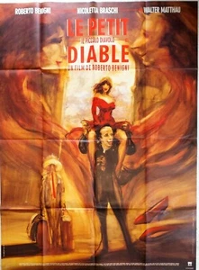 Affiche cinéma LE PETIT DIABLE Roberto Benigni Walter Matthau - 120 x 160 cm - Imagen 1 de 1