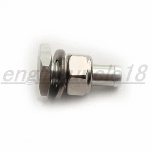 ADLERSPEED Soft Mount Vacuum Line Fitting Kit For 10mm Vacuum Hose Aluminum US - Picture 1 of 5