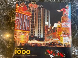 VTG Springbok "Vegas" Casinos Jigsaw Puzzle 1000 Piece COMPLETE