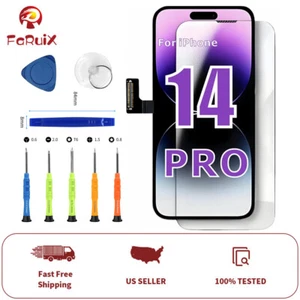 For iPhone 14 Pro Screen Replacement LCD Touch Digitizer /Tools/Screen Protector - Zdjęcie 1 z 23
