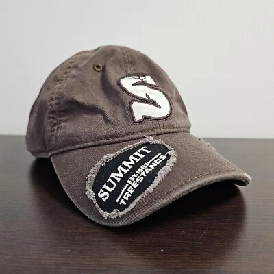 Sombrero Summit Tree Stands Adulto Marrón Correa Ciervo Caza Exterior Envejecido  Foto 1 de 4