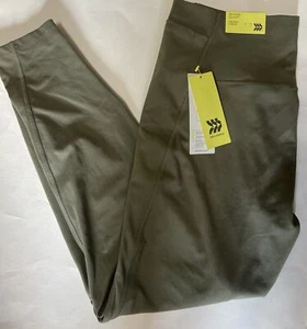All in motion Women Brushed Sculpt High-Rise Leggings Moss Green Size XXL New - Picture 1 of 9