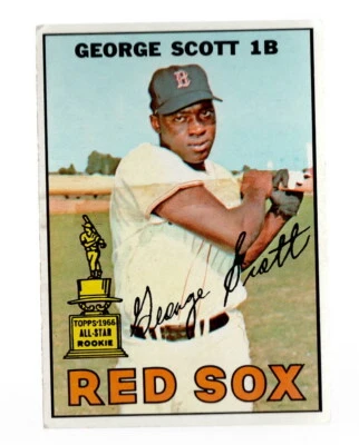 1967 Topps #75 George Scott Good/VG (tape mark) - Image 1 of 2