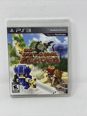 3D 点游戏英雄(索尼 PlayStation 3,2010)全新带盒带手册完整 — 第 1/4 张图片
