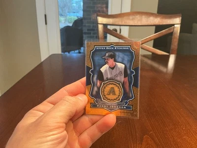 2004 Upper Deck Randy Johnson Etchings Card - Image 1 of 2