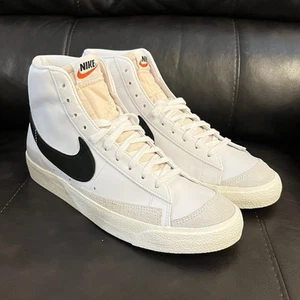 Size 9.5 - NEW - Nike Blazer Mid 77 Vintage White Black 2019 - Picture 1 of 6