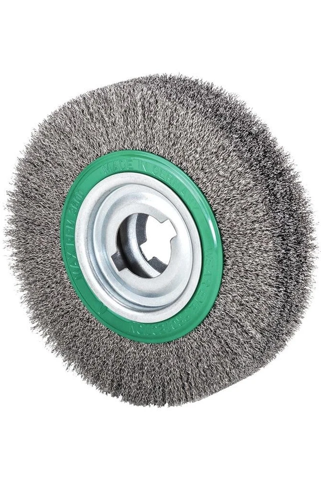 LESSMANN Rundbürste Ø 250 mm Drahtstärke 0,35 mm Edelstahl 60 mm 3600 min-¹ - Bild 1 von 1