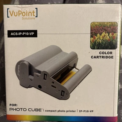 VuPoint ACS-IP-P10-VP Cubo Fotográfico Color Cartucho Tinta NUEVO SELLADO Foto 1 de 4