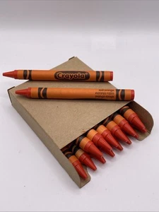 (16) Crayola Crayons (red orange) BULK - Picture 1 of 2