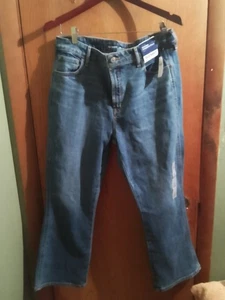 Woman's Old Navy High Rise Vintage Cropped Flare Jeans Secret Smooth Pockets... - Picture 1 of 11