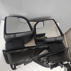 Pair OEM 2015-2017 Ford F-150 Heated Door Side Mirrors Turn Signal Folding - Picture 1 of 13