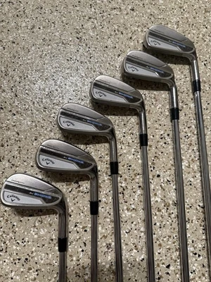 Hierros de humo Callaway Paradym AI 5-PW Nippon NS Pro Modus 3 Tour 120 acero Foto 1 de 4