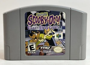 Scooby-Doo Classic Creep Capers Grigio Nintendo 64 N64 Pulito e Testato Autentico - Foto 1 di 5