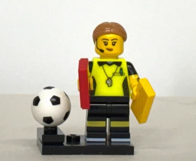 Lego Collectible Minifigure Series 24, Set # 71037 - Football Referee - Image 1 of 3