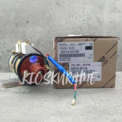 TOYOTA LAND CRUISER FJ40 IGNITION COIL ASSEMBLY 12 VOLTS OEM 90919-02148 - Image 1 of 4