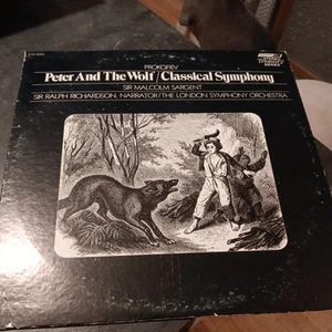 Prokofiev Peter & the Wolf Sargent Richardson LSO Penguin Rosette! STILL SEALED! - Picture 1 of 1