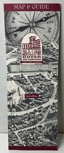 Dover, NH 1990’s Vintage Map & Guide New Hampshire w/ Ads - Picture 1 of 11