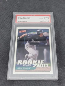 2001 Victory Ichiro Suzuki PSA 10 #564 Seattle Mariners - Picture 1 of 2
