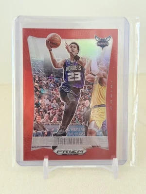 2023-24 Panini Prizm DECA - Tre Mann #113 Red Prizm /199 Hornets - Image 1 of 2