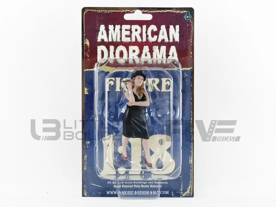 AMERICAN DIORAMA 1/18 - FIGURINES HANGING OUT 2 - PATRICIA 38186 - Photo 1/1