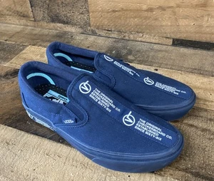 Vans Off The Wall bequeme Crush "Distort" Slipper Turnschuhe Herren Größe 6,0 Damen 7,5 - Bild 1 von 11
