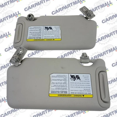 2014 2015 Nissan Versa Note Left & Right Sun Visor Sunvisor Set Pair OEM - Image 1 of 4