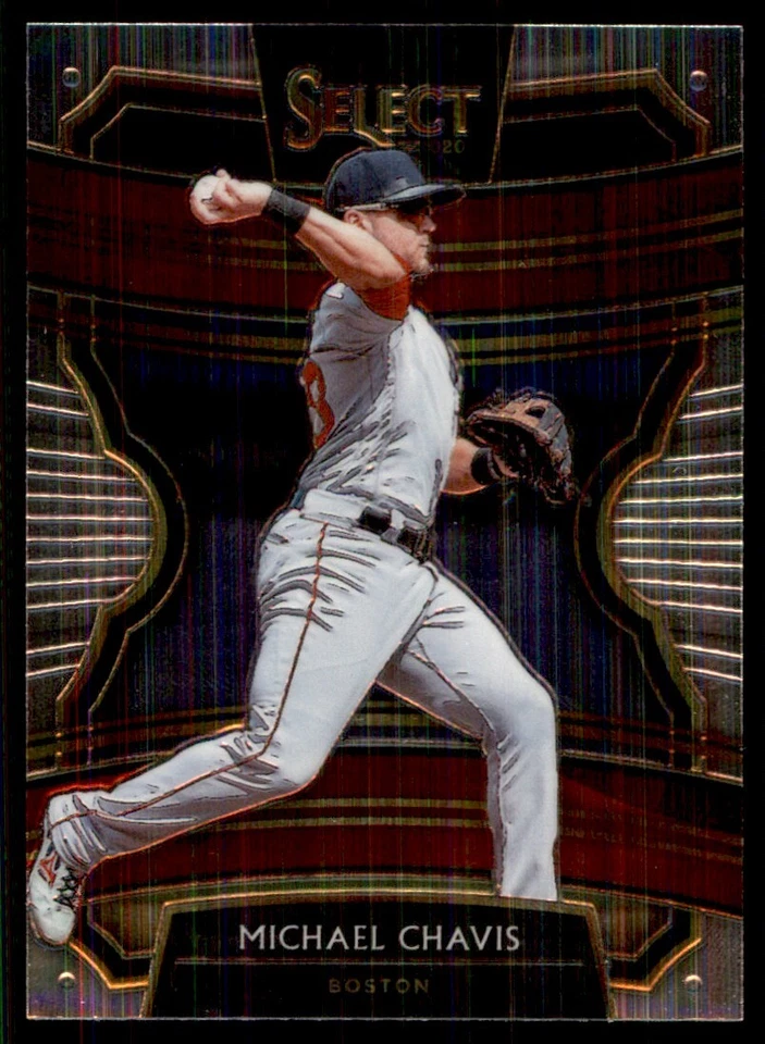 2020 Panini Select Michael Chavis Boston Red Sox #10 - Image 1 of 2
