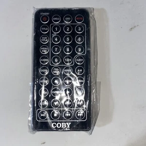 COBY BLACK PORTABLE DVD Remote Control (see descript) - Picture 1 of 3