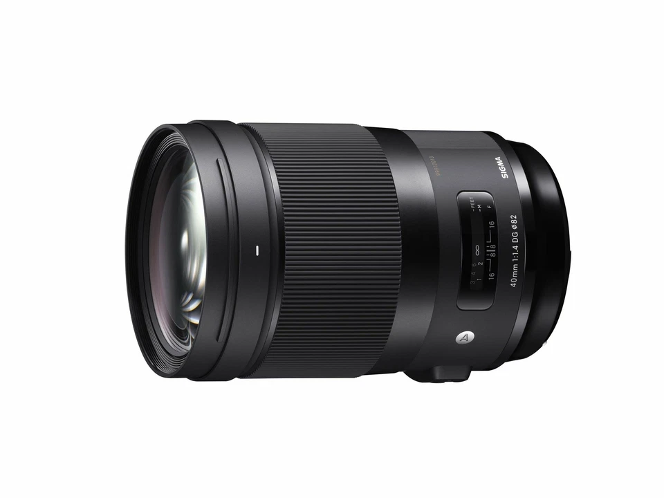 Sigma 332965 40mm f/1.4 DG HSM Art Lens for Sony E - Black