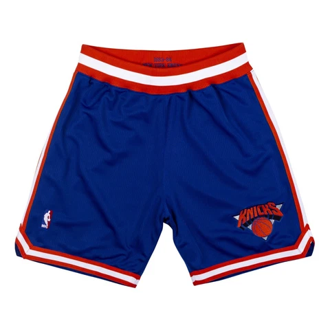 Mitchell & Ness NBA Authentic Shorts New York Knicks 93-94 Blue *NEW* Cover