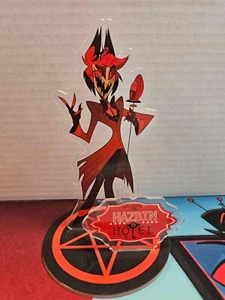 Alastor Acrylic Standee Hazbin Hotel - Official Discontinued Shark Robot Merch - Picture 1 of 3