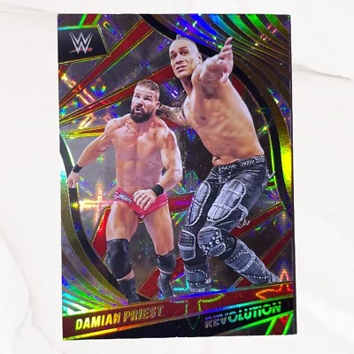Damian Priest 2022 Panini WWE Revolution Galactic Parallel Case Hit SSP No. 46 - Image 1 of 3