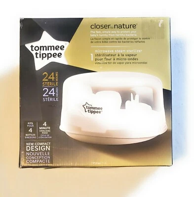 Esterilizador de vapor para biberón microondas Tommee Tippee Foto 1 de 2