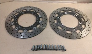 1998 Yamaha YZF600 R Front Brake Rotors Discs YZF 600 R6 FJR 1300 R1 1000 - Picture 1 of 12